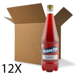 Case of Cherry Shave Ice/Snow Cone Syrup