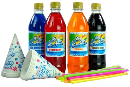 Home Snow Cone 4x500ml Mix and Match syrup pack